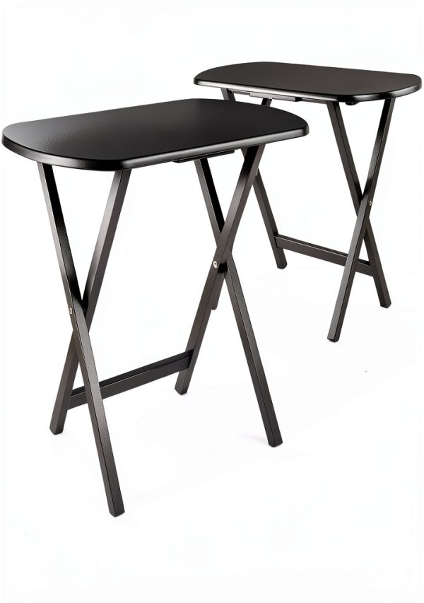 Winsome Cade Snack Table Coffee Finish Durable Wood Design-6