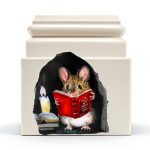 Lumiere Tech Funny Mouse Wall Stickers Waterproof Antique-0