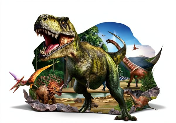 Wondever Dinosaur Wall Stickers Waterproof Christmas Decor-3