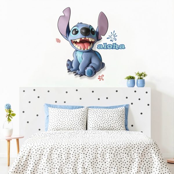 Stitch Giant Wall Decals Disney Removable Peel Stick-0