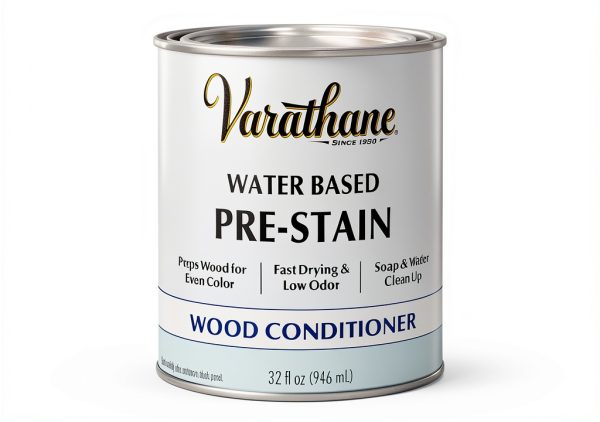 Varathane Pre Stain Wood Conditioner Water Based Low Odor 2 Quart Pack-0