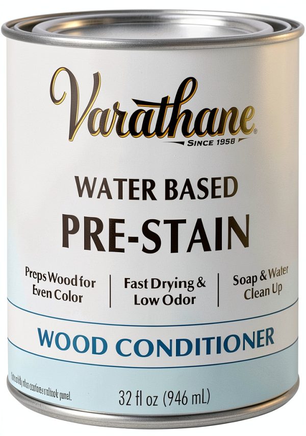 Varathane Pre Stain Wood Conditioner Water Based Low Odor 2 Quart Pack-1