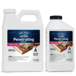 TotalBoat Wood Epoxy Sealant 1.5 Gallon Marine Grade Wood Hardener-0