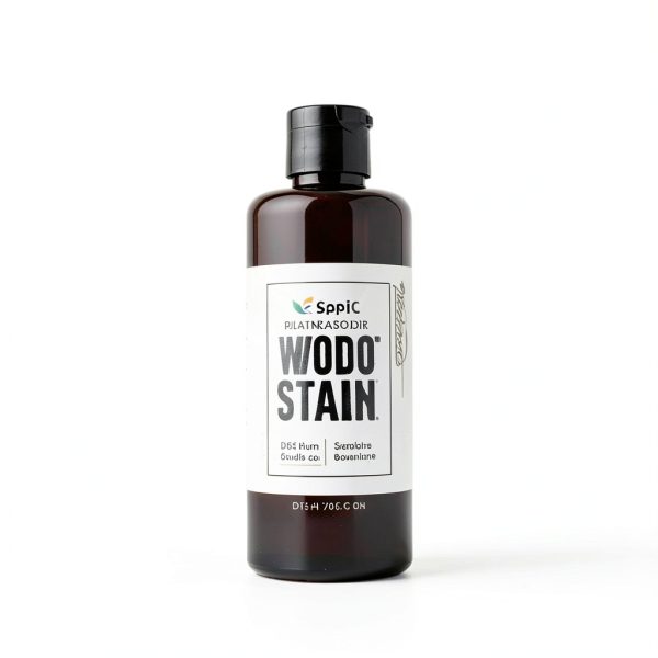 DWIL Wood Stain Teak 8.5oz Water-Based Matte Finish Without Tool-5