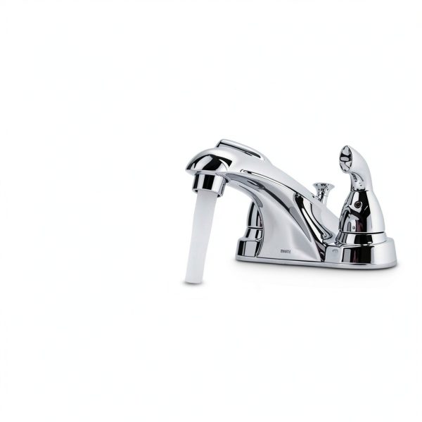 Delta Foundations Centerset Chrome Bathroom Faucet 4in 3hole B2510LF-1