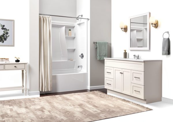 Delta Foundations Centerset Chrome Bathroom Faucet 4in 3hole B2510LF-6